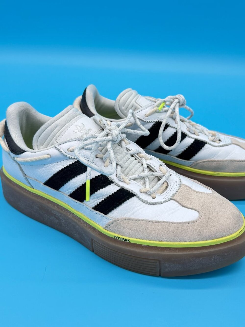 Adidas x IVY PARK Super Sleek Women's US 9B White/Navy Sneakers